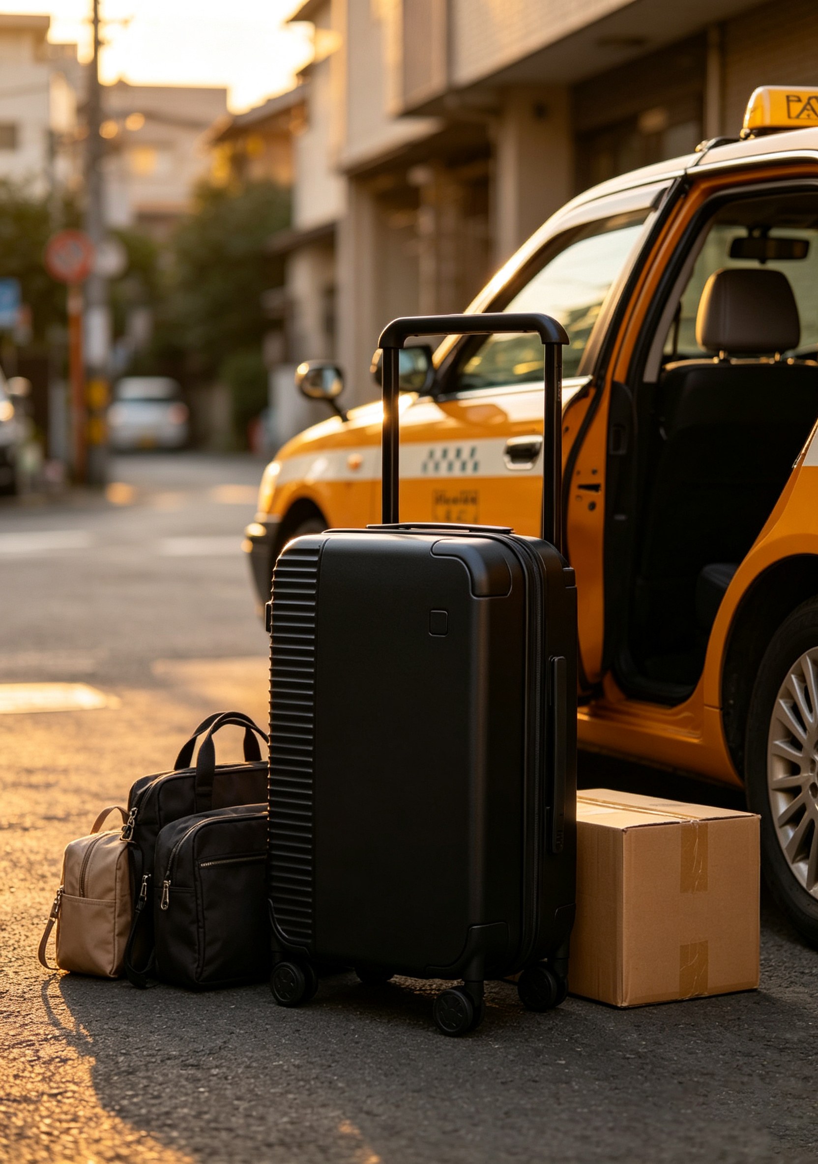 Premium Hard Shell High‑End Rolling Luggage Suitcase for City Business Travel